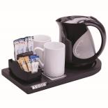 Lancaster Compact Welcome Tray Black Set